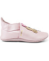 Bobux Scarpina Soft Sole - Rosa con Orso delle Feste - La cosa migliore dopo i piedi scalzi! Scarpine Soft Sole