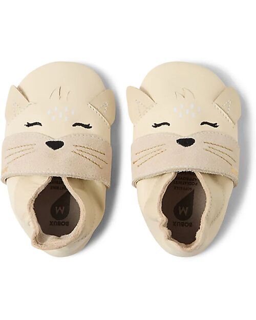 Bobux Scarpina Soft Sole - Snowflox - Vaniglia - La cosa Migliore dopo i Piedi Scalzi! Scarpine Soft Sole