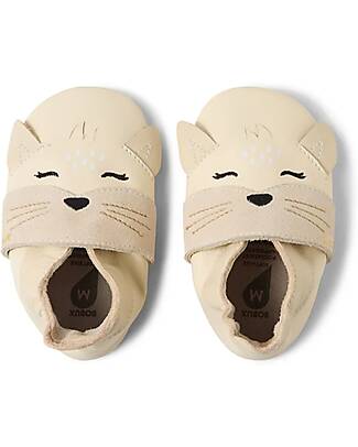 Bobux Scarpina Soft Sole - Snowflox - Vaniglia - La cosa Migliore dopo i Piedi Scalzi! Scarpine Soft Sole