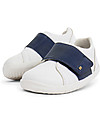 Bobux Scarpina Step-Up Boston - Bianco/Navy - Super flessibile! Scarpe