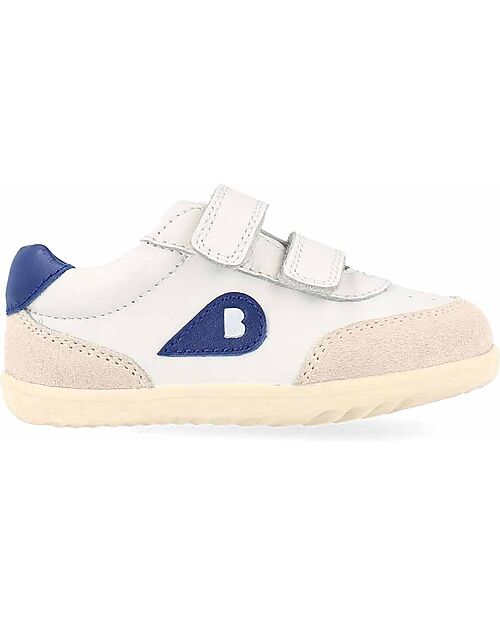 Bobux Scarpina Step Up Champ Chalk - Gentian Blue - Camminatori Esperti Scarpe
