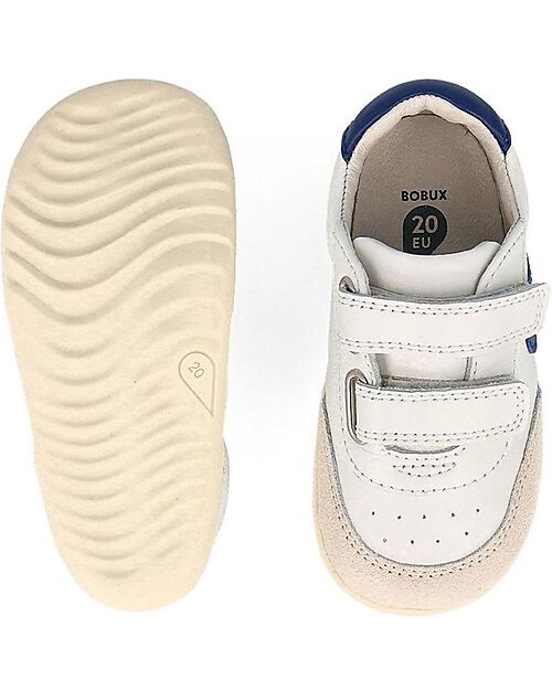 Bobux Scarpina Step Up Champ Chalk - Gentian Blue - Camminatori Esperti Scarpe