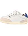 Bobux Scarpina Step Up Champ Chalk - Gentian Blue - Camminatori Esperti Scarpe