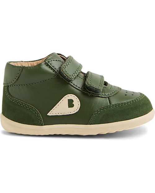 Bobux Scarpina Step Up Champ High - Bronze Green - Primi Passi Scarpe