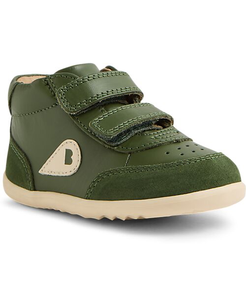 Bobux Scarpina Step Up Champ High - Bronze Green - Primi Passi Scarpe