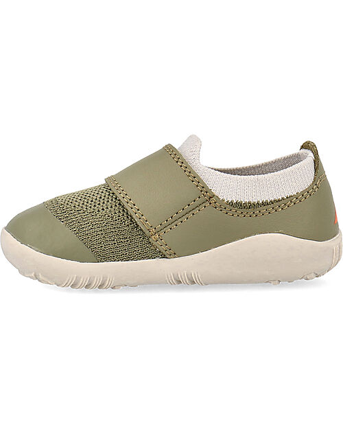 Bobux Scarpina Step Up Dimension III - Burnt Olive e Fog - Primi Passi Scarpe