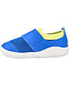 Bobux Scarpina Step Up Dimension III - Snorkel Blue e Sunny Lime - Primi Passi Scarpe