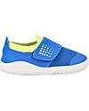 Bobux Scarpina Step Up Dimension III - Snorkel Blue e Sunny Lime - Primi Passi Scarpe