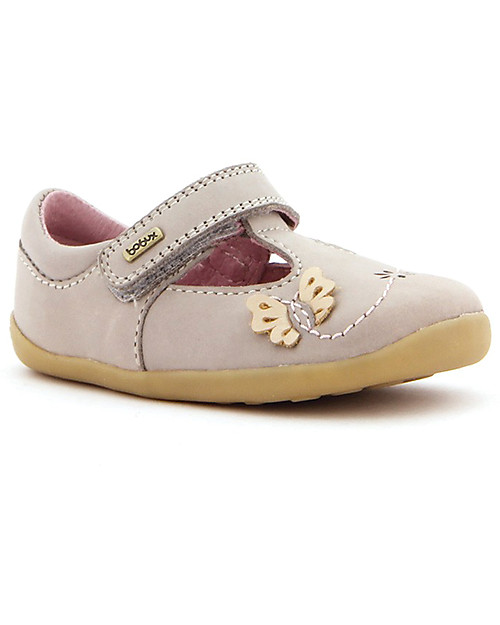 Bobux Scarpina Step-Up Flutter, Grigio chiaro - Perfetto per i primi passi Scarpe