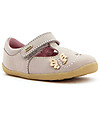 Bobux Scarpina Step-Up Flutter, Grigio chiaro - Perfetto per i primi passi Scarpe