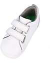 Bobux Scarpina Step-Up Grass Court - Bianco - Waterproof - per i Primi Passi! Scarpe