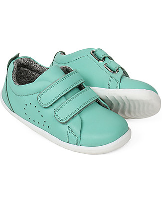 Bobux Scarpina Step-Up Grass Court - Menta Piperita - Super flessibile per i primi passi! Scarpe