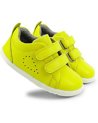Bobux Scarpina Step-Up Grass Court - Neon - Street Style per i Primi Passi Scarpe