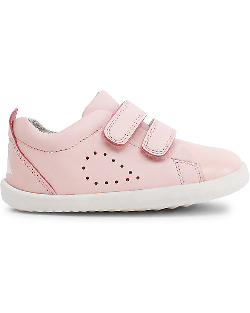 Bobux Scarpina Step-Up Grass Court, Seashell - Super flessibile, perfetta per i primi passi! Scarpe