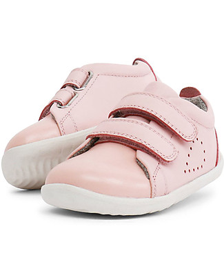 Bobux Scarpina Step-Up Grass Court, Seashell - Super flessibile, perfetta per i primi passi! Scarpe