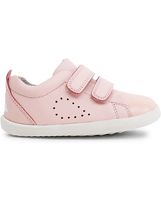 Bobux Scarpina Step-Up Grass Court, Seashell - Super flessibile, perfetta per i primi passi! Sneakers