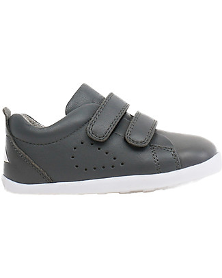 Bobux Scarpina Step-Up Grass Court, Smoke - Super flessibile, Perfetta per i Primi Passi! Scarpe_