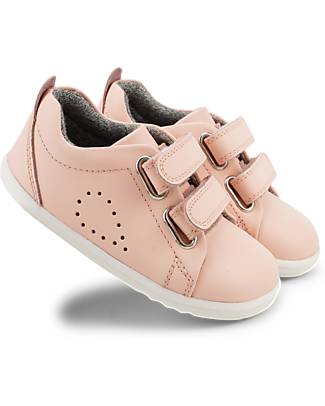 Bobux Scarpina Step-Up Grass Court Switch - Conchiglia - Strap Multicolor Intercambiabili Scarpe