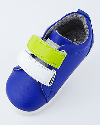 Bobux Scarpina Step-Up Grass Court Switch - Mirtillo - Strap Multicolor Intercambiabili! Scarpe