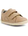 Bobux Scarpina Step-Up Grass Court - Warm Taupe - in Pelle - Primi Passi Scarpe
