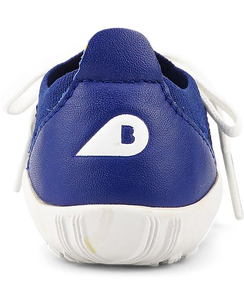 Bobux Scarpina Step-Up Play Knit - Mirtillo/Giallo - Morbido Tessuto Elastico! Scarpe