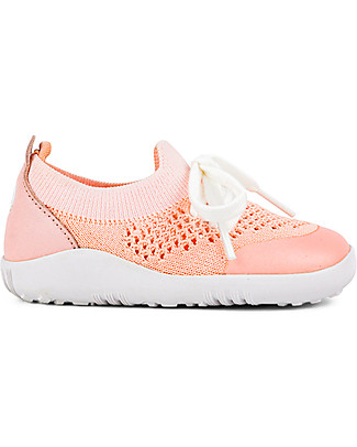 Bobux Scarpina Step-Up Play Knit - Tramonto/Vaniglia - Morbido Tessuto Elastico! Scarpe
