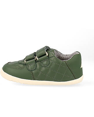 Bobux Scarpina Step Up Stitch - Forest - Primi Passi Sneakers