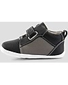 Bobux Scarpina Step-Up Street Circa, Grigio Fumo - Super flessibile, perfetta per i primi passi! Scarpe
