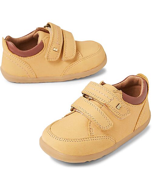 Bobux Scarpina Step Up Timber Low - Oak Buff - Primi Passi Scarpe