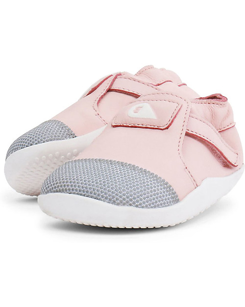 Bobux Scarpina Step-Up Xplorer Origin, Seashell Pink - Super flessibile, ideale per gattonamento e primi passi! Scarpe