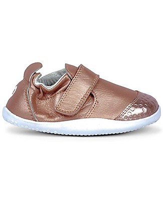 Bobux Scarpina Xplorer Go - Rosa Dorato - Super Flessibile per Giocare all'Aperto Scarpe_