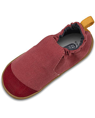 Bobux Scarpina Xplorer Indie Junior - Chilli - Pantofole Perfette in Casa o all'Asilo! Pantofole