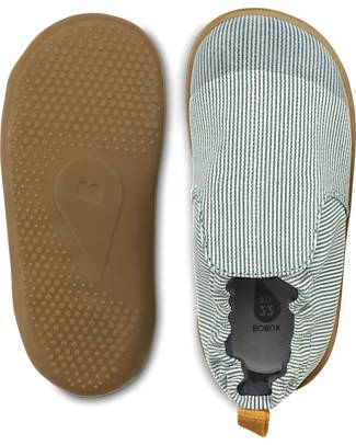 Bobux Scarpina Xplorer Indie Junior - Slate Pencil - Pantofole Perfette in Casa o all'Asilo! Pantofole