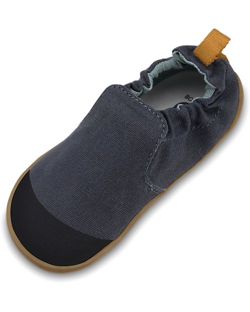 Bobux Scarpina Xplorer Indie -  Midnight - Cotone Organico - Pantofole Perfette in Casa o all'Asilo! Pantofole