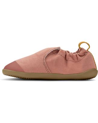 Bobux Scarpina Xplorer Indie - Rose - Cotone Organico - Pantofole Perfette in Casa o all'Asilo! Pantofole