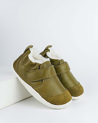 Bobux Scarpina Xplorer Marvel Arctic - Oliva - Imbottita in Lana Merino! Scarpe_