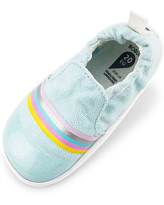 Bobux Scarpina Xplorer Scamp - Arcobaleno Acqua ed Argento - Leggere + Traspiranti + Flessibili! Scarpe