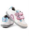 Bobux Scarpine I Walk Blaze - Bianco e Rosa Metallizato - Pelle Premium - Camminatori Esperti Scarpe