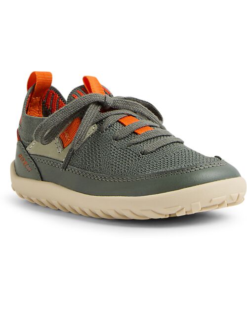 Bobux Scarpine I Walk Meta - Vetiver - Barefoot - Alpha - Camminatori Esperti Scarpe