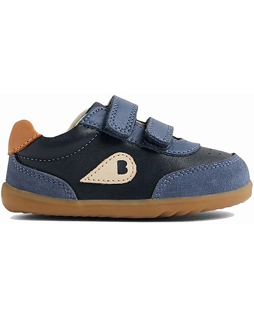 Bobux Scarpine Step Up Champ - Blu Navy e Vintage Indigo - Primi Passi Scarpe