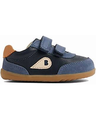 Bobux Scarpine Step Up Champ - Blu Navy e Vintage Indigo - Primi Passi Scarpe