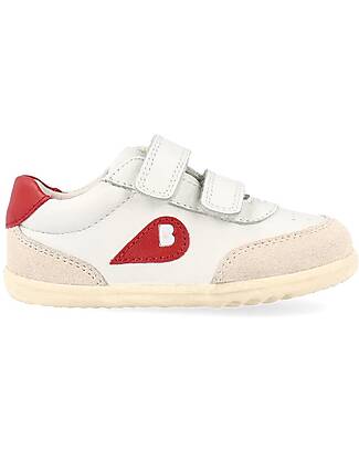 Bobux Scarpine Step Up Champ - Caramello e Tibetan Red - Primi Passi Scarpe