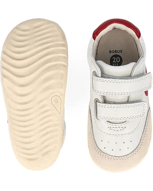 Bobux Scarpine Step Up Champ - Caramello e Tibetan Red - Primi Passi Scarpe