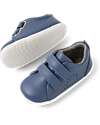 Bobux Scarpine Step-Up Grass Court - Vintage Indigo - in Pelle - Primi Passi Scarpe