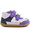 Bobux Scarpine Step Up Harley - Opulent Purple e Bianco -  Pelle Premium - Primi Passi Scarpe