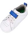 Bobux Scarpine Step Up Pace - Optical White e Blu Navy - Primi Passi Scarpe