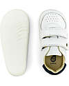 Bobux Scarpine Step Up Riley - Bianco e Navy - Primi Passi Sneakers