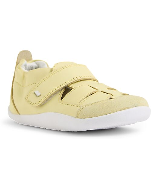 Bobux Scarpine Traforate Xplorer Maris - Wax Yellow - Barefoot - Primi Passi Scarpe