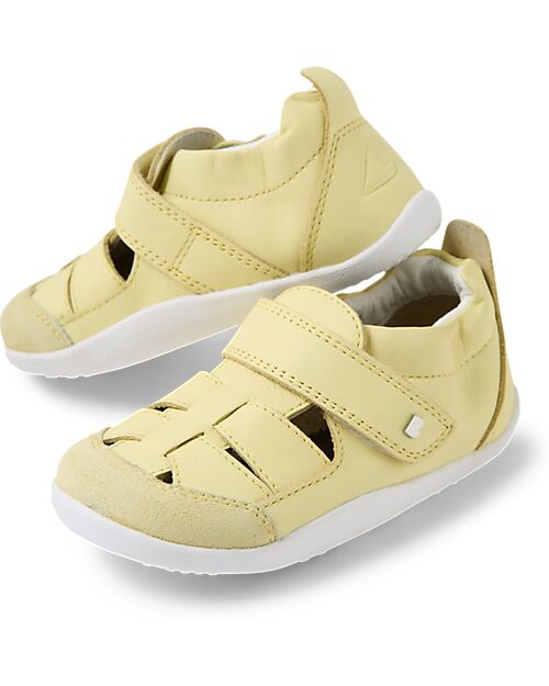 Bobux Scarpine Traforate Xplorer Maris - Wax Yellow - Barefoot - Primi Passi Scarpe