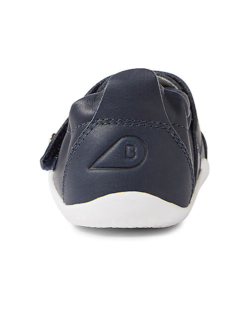 Bobux Scarpine Xplorer Beau - Blu Navy - Morbida Pelle - Primi Passi Scarpe